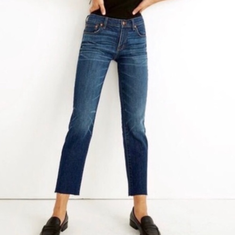 Madewell the slim boy jean